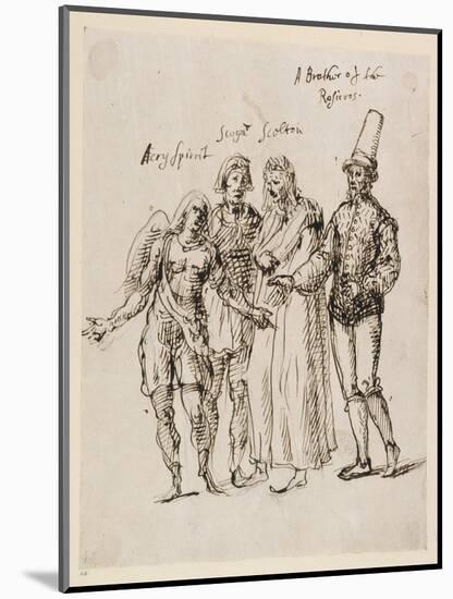 Johphiel, Merefool, Skelton and Scogan, C.1625-Inigo Jones-Mounted Giclee Print