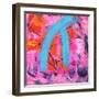 Joie De Vivre, 2018 (Acrylic on Canvas)-Angie Kenber-Framed Giclee Print