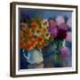 Joie des Fleur, 2021, (oil on canvas)-Lee Campbell-Framed Giclee Print