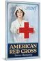 Join! American Red Cross Serves Humanity Poster-Lawrence Wilbur-Mounted Giclee Print