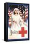 Join, American Red Cross-Walter W. Seaton-Framed Stretched Canvas