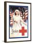 Join, American Red Cross-Walter W. Seaton-Framed Art Print