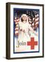 Join, American Red Cross-Walter W. Seaton-Framed Art Print