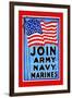 Join, Army, Navy, Marines-null-Framed Art Print