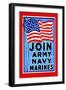 Join, Army, Navy, Marines-null-Framed Art Print