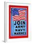 Join, Army, Navy, Marines-null-Framed Art Print