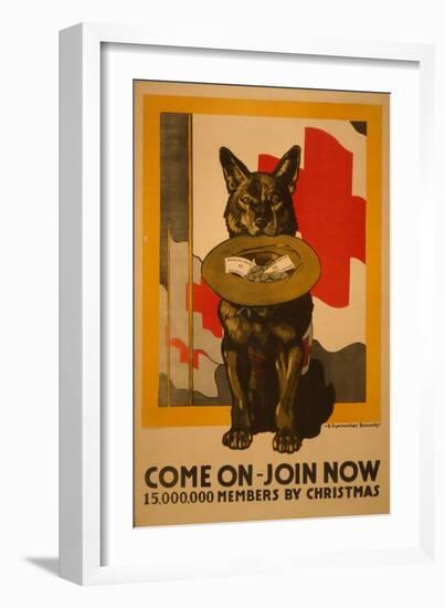 Join Now-null-Framed Art Print