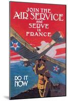 Join the Air Service and Serve in France-Jozef Paul Verrees-Mounted Art Print