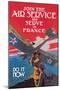 Join the Air Service and Serve in France-Jozef Paul Verrees-Mounted Art Print