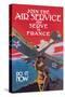 Join the Air Service and Serve in France-Jozef Paul Verrees-Stretched Canvas