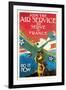 Join the Air Service and Serve in France-Jozef Paul Verrees-Framed Art Print