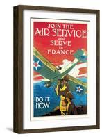 Join the Air Service and Serve in France-Jozef Paul Verrees-Framed Art Print