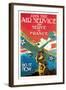 Join the Air Service and Serve in France-Jozef Paul Verrees-Framed Art Print