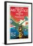 Join the Air Service and Serve in France-Jozef Paul Verrees-Framed Art Print