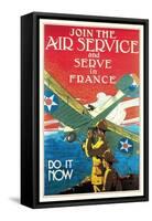 Join the Air Service and Serve in France-Jozef Paul Verrees-Framed Stretched Canvas