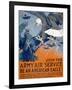 "Join the Army Air Service, Be an American Eagle!", c.1917-Charles Livingston Bull-Framed Premium Giclee Print