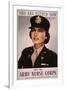 Join the Army Nurse Corps, 1943 Recruiting Poster For US Army Nurses-null-Framed Art Print