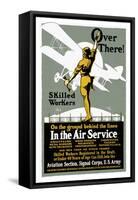Join the Aviation Section of the Signal Corps-Louis Fancher-Framed Stretched Canvas