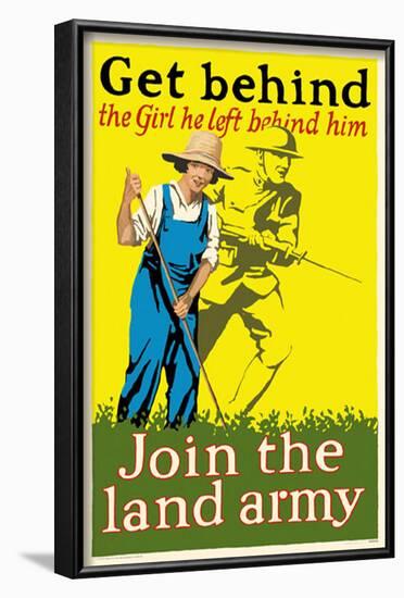 Join the Land Army-null-Framed Poster