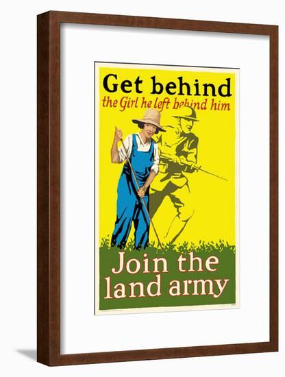 Join the Land Army-null-Framed Poster