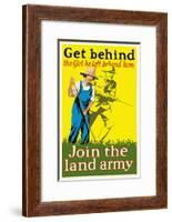 Join the Land Army-null-Framed Poster