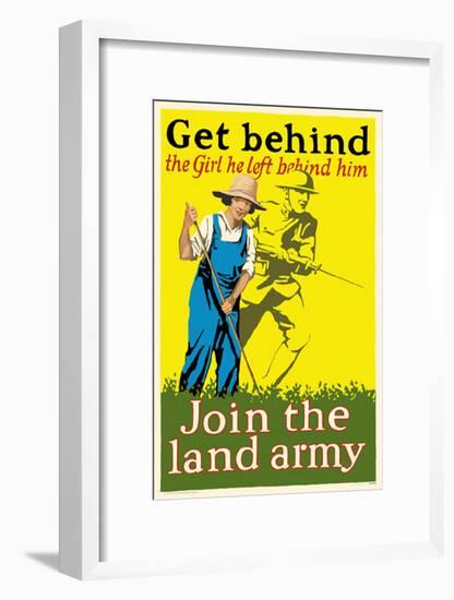 Join the Land Army-null-Framed Poster