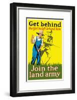 Join the Land Army-null-Framed Poster