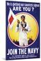 Join the Navy, c.1914-null-Mounted Art Print