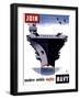 Join the Navy, Modern Mobile Mighty-null-Framed Giclee Print