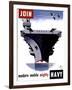 Join the Navy, Modern Mobile Mighty-null-Framed Giclee Print