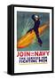 Join the Navy, the Service for Fighting Men, c.1917-Richard Fayerweather Babcock-Framed Stretched Canvas