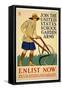 Join the United States School Garden Army - Enlist Now, 1918-Edward Penfield-Framed Stretched Canvas