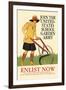 Join the United States School Garden Army-Edward Penfield-Framed Art Print