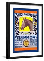 Join the Veterinary Corps-Horst Schreck-Framed Art Print