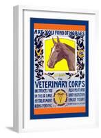 Join the Veterinary Corps-Horst Schreck-Framed Art Print