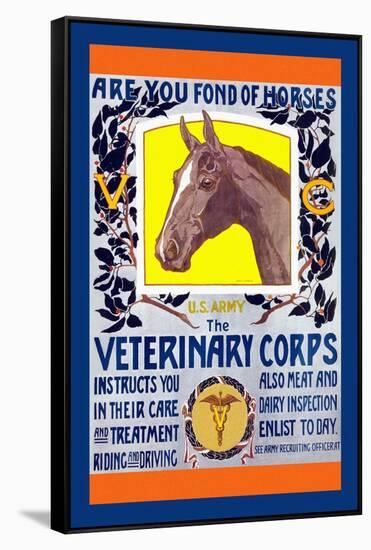 Join the Veterinary Corps-Horst Schreck-Framed Stretched Canvas