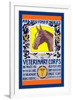 Join the Veterinary Corps-Horst Schreck-Framed Art Print
