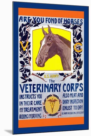 Join the Veterinary Corps-Horst Schreck-Mounted Art Print