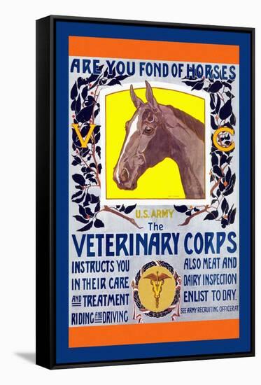 Join the Veterinary Corps-Horst Schreck-Framed Stretched Canvas