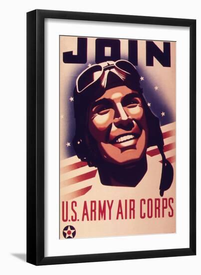 Join U.S. Army Air Corps, 1943-null-Framed Premium Giclee Print