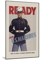 Join U.S. Marines-Sundblom-Mounted Art Print