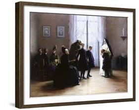 Joining the Convent-Jeanne Rongier-Framed Giclee Print