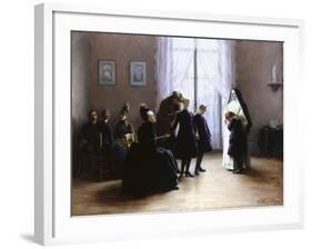 Joining the Convent-Jeanne Rongier-Framed Giclee Print