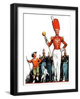 "Joining the Parade,"April 18, 1936-James C. McKell-Framed Giclee Print