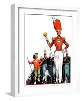 "Joining the Parade,"April 18, 1936-James C. McKell-Framed Giclee Print