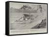 Joint Naval and Military Manoeuvres on the Danube, Monitors on the River-null-Framed Stretched Canvas