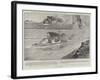 Joint Naval and Military Manoeuvres on the Danube, Monitors on the River-null-Framed Giclee Print