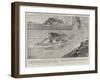 Joint Naval and Military Manoeuvres on the Danube, Monitors on the River-null-Framed Giclee Print