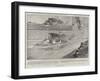 Joint Naval and Military Manoeuvres on the Danube, Monitors on the River-null-Framed Giclee Print