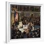 "Joint Session of Congress", January 7, 1950-John Falter-Framed Giclee Print